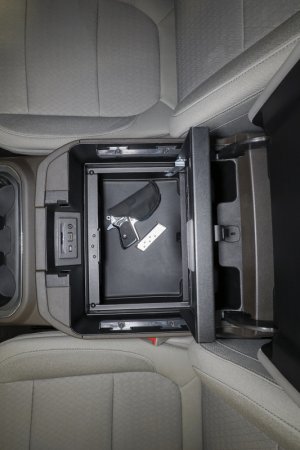 Chevrolet Silverado 2500HD Console Safe - Tuffy Products - W/ Keyed Lock - Black - `20-`24